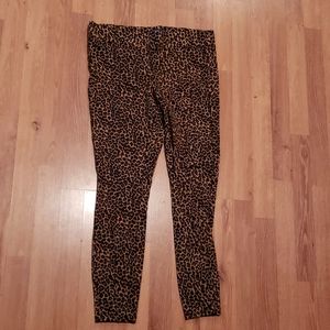 Old navy cheetah Stevie pants